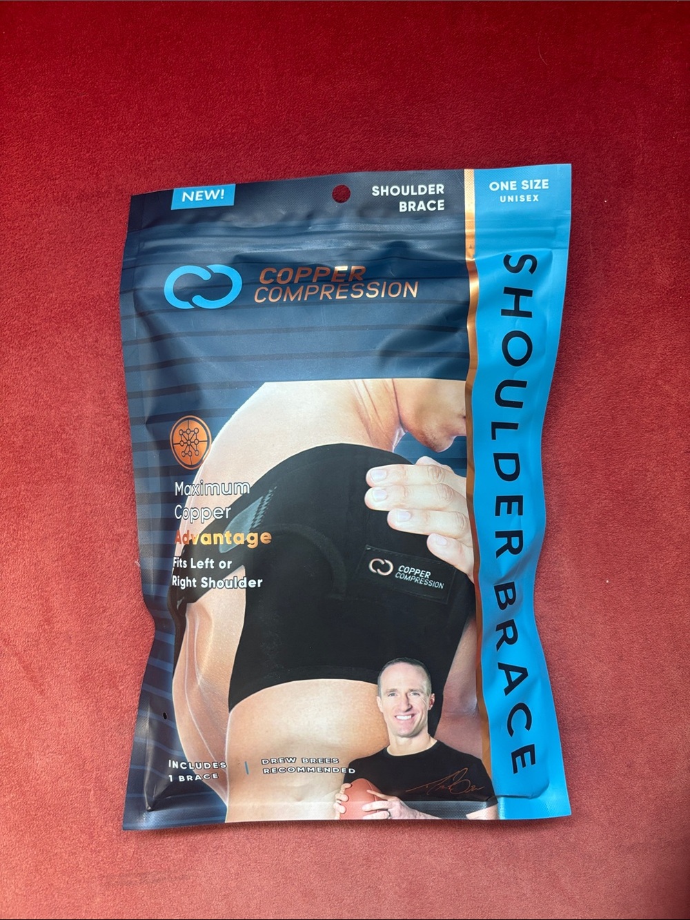 Black Shoulder Brace - One Size